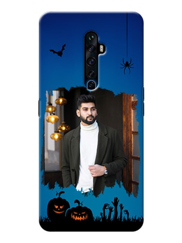 Custom Reno 2F mobile cases online with pro Halloween design 