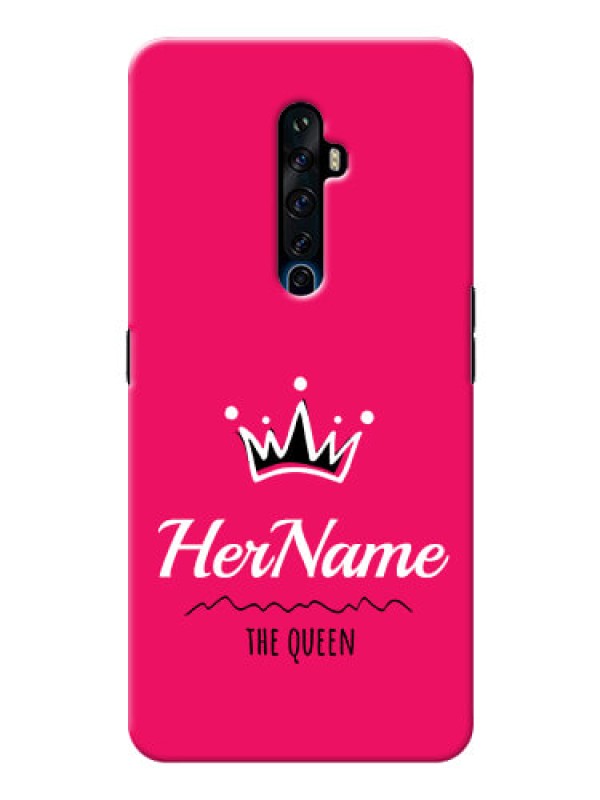 Custom Oppo Reno 2F Queen Phone Case with Name