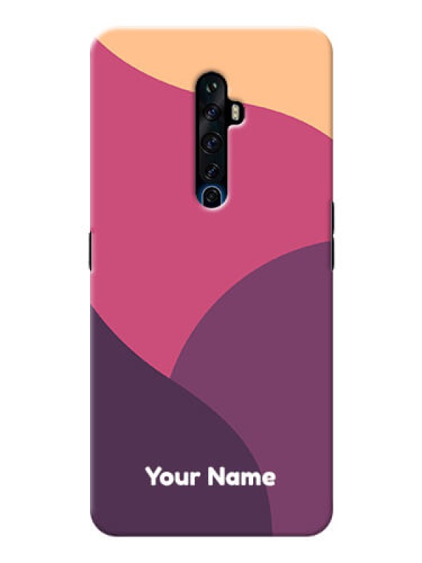 Custom Reno 2F Custom Phone Covers: Mixed Multi-colour abstract art Design