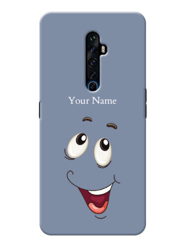 Custom Reno 2F Phone Back Covers: Laughing Cartoon Face Design