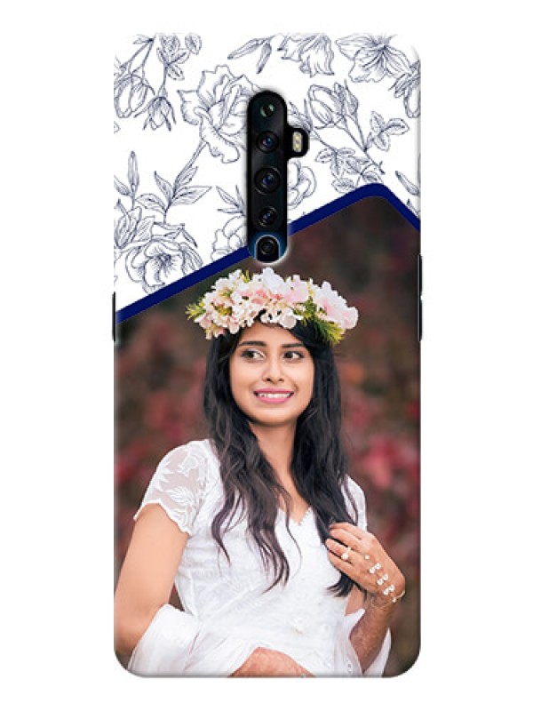 Custom Reno 2Z Phone Cases: Premium Floral Design