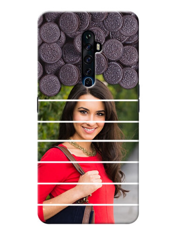 Custom Reno 2Z Custom Mobile Covers with Oreo Biscuit Design