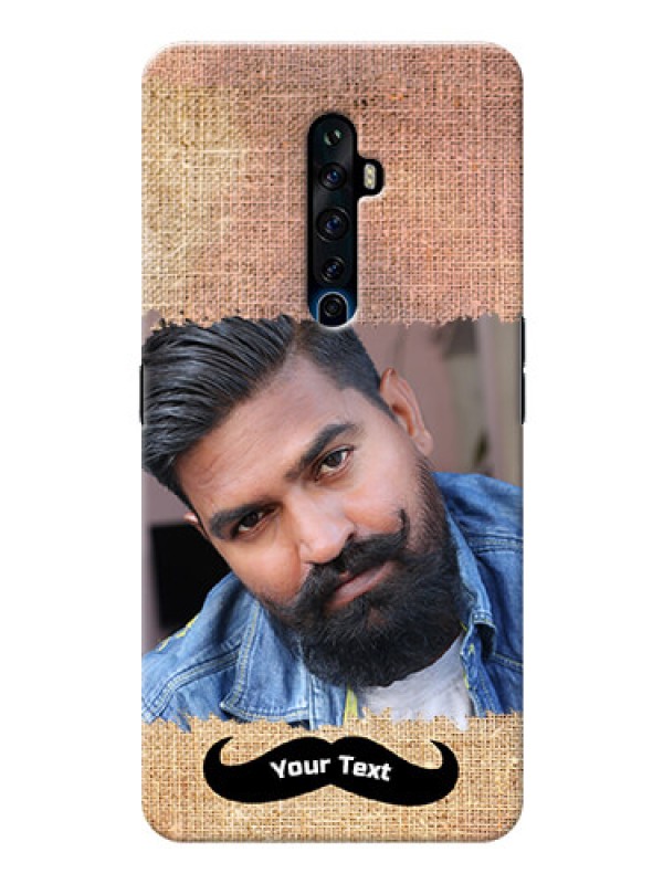 Custom Reno 2Z Mobile Back Covers Online with Texture Design