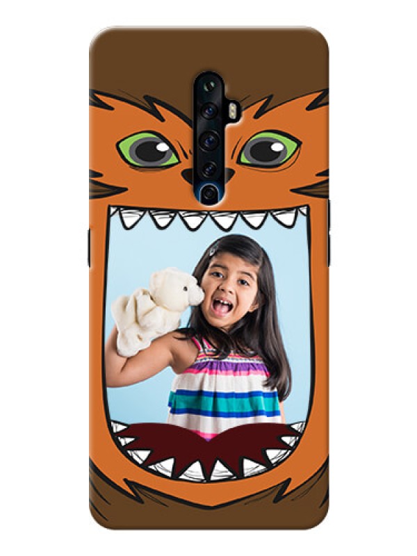 Custom Reno 2Z Phone Covers: Owl Monster Back Case Design
