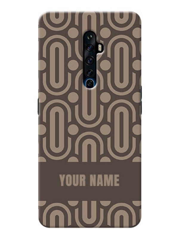 Custom Reno 2Z Custom Phone Covers: Captivating Zero Pattern Design