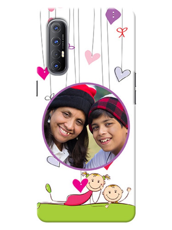 Custom Reno 3 Pro Mobile Cases: Cute Kids Phone Case Design
