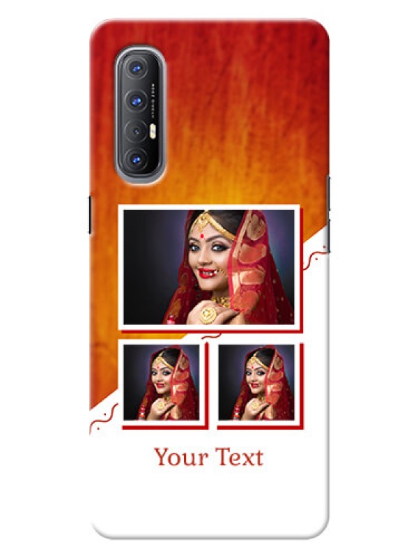 Custom Reno 3 Pro Personalised Phone Cases: Wedding Memories Design  