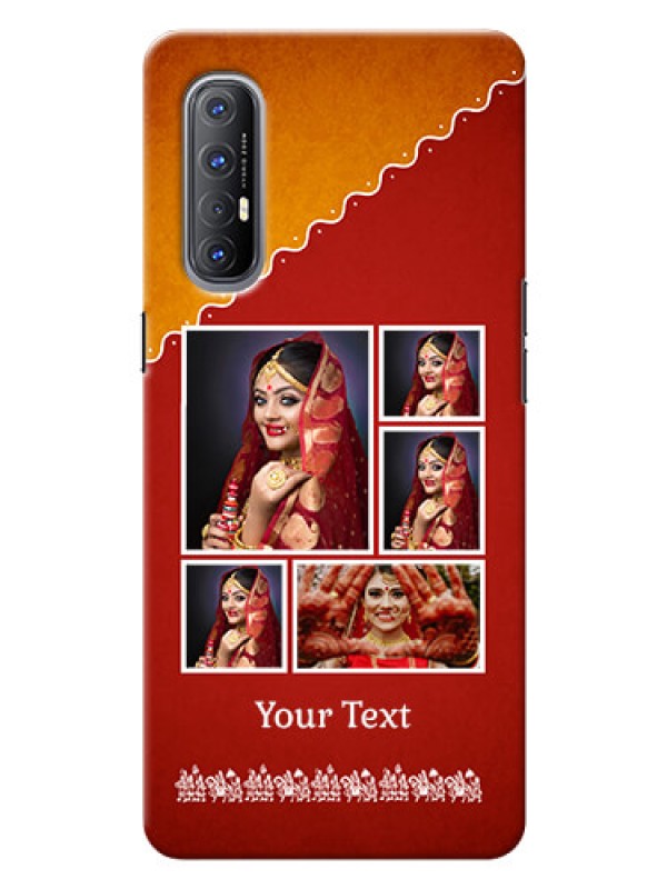 Custom Reno 3 Pro customized phone cases: Wedding Pic Upload Design