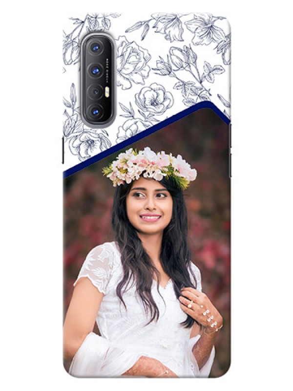 Custom Reno 3 Pro Phone Cases: Premium Floral Design