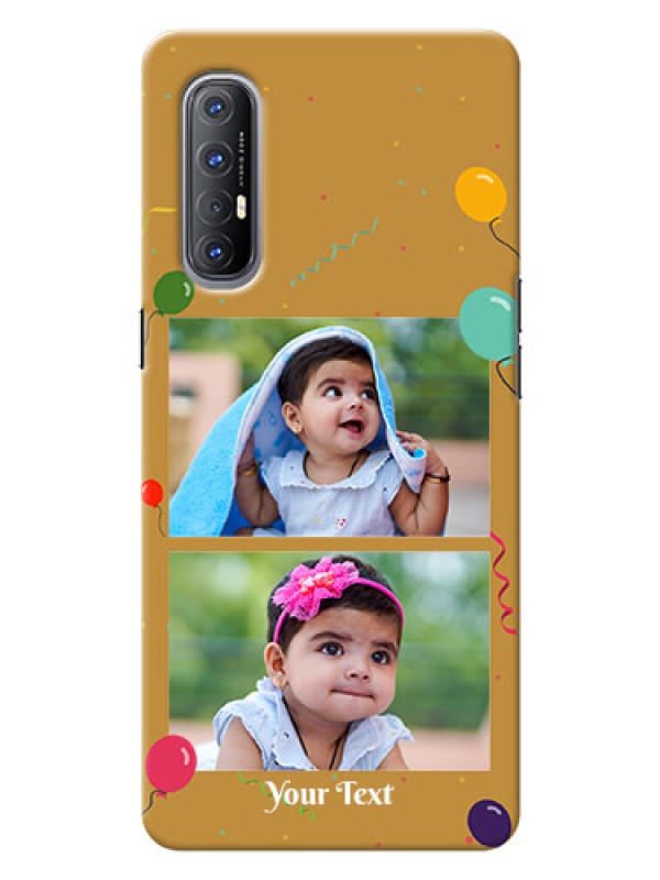 Custom Reno 3 Pro Phone Covers: Image Holder with Birthday Celebrations Design