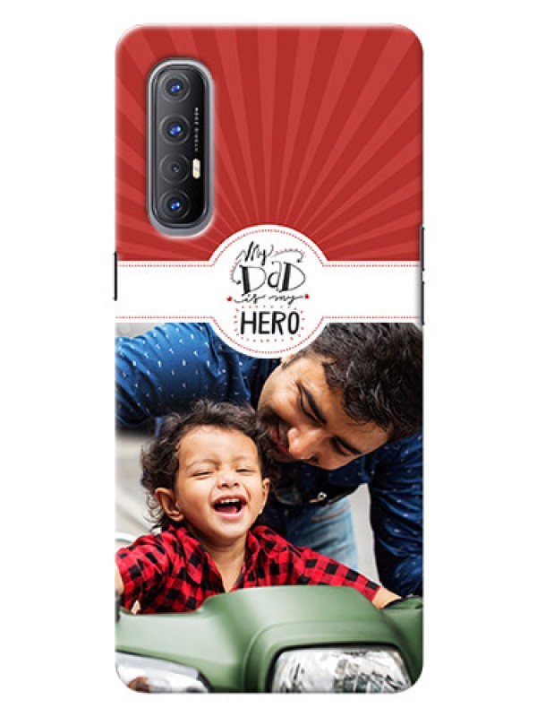 Custom Reno 3 Pro custom mobile phone cases: My Dad Hero Design