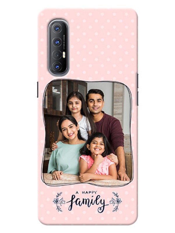Custom Reno 3 Pro Personalized Phone Cases: Family with Dots Design