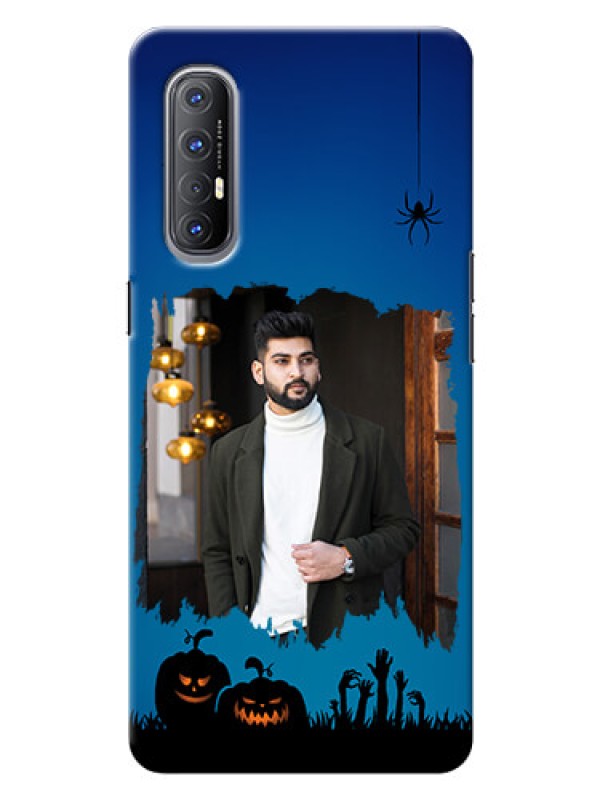 Custom Reno 3 Pro mobile cases online with pro Halloween design 