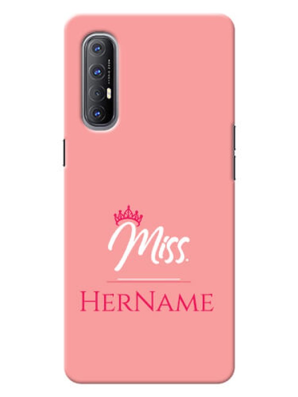 Custom Oppo Reno 3 Pro Custom Phone Case Mrs with Name