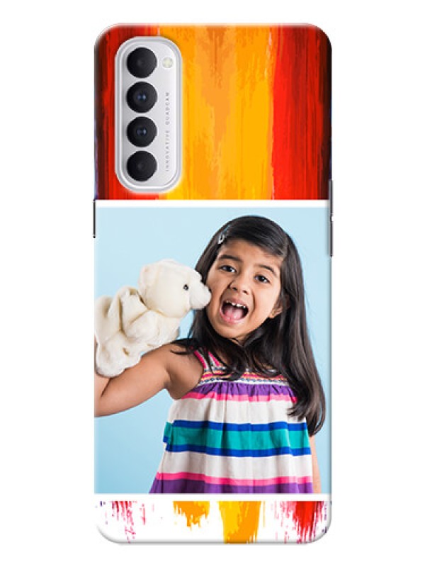 Custom Reno 4 Pro custom phone covers: Multi Color Design