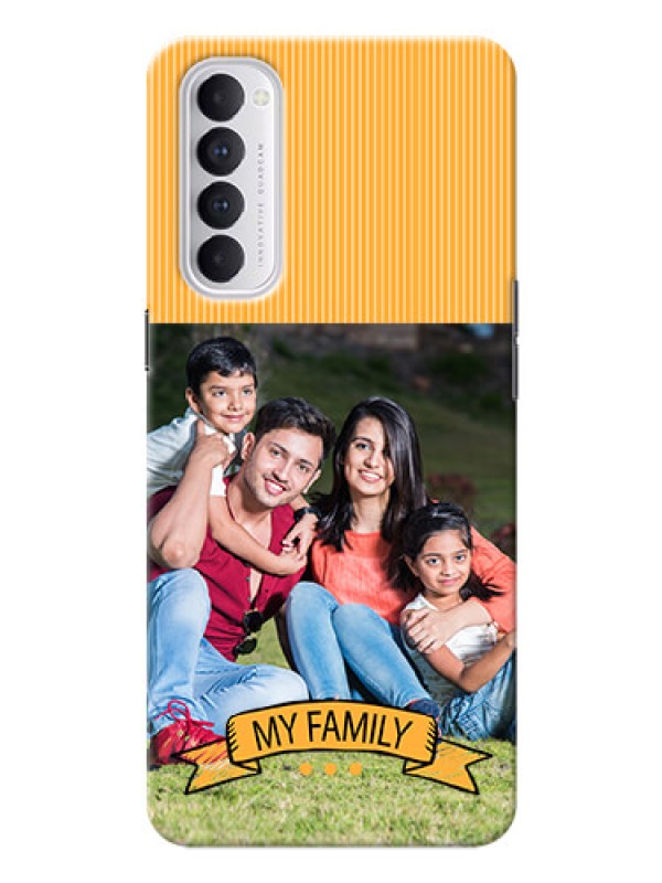 Custom Reno 4 Pro Personalized Mobile Cases: My Family Design