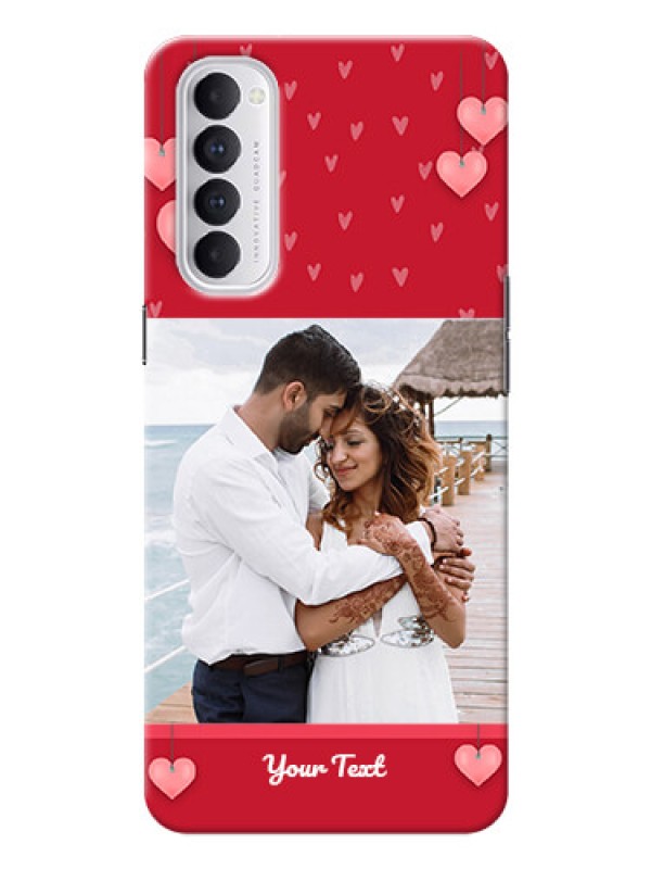Custom Reno 4 Pro Mobile Back Covers: Valentines Day Design