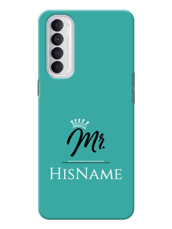Custom Reno 4 Pro Custom Phone Case Mr with Name