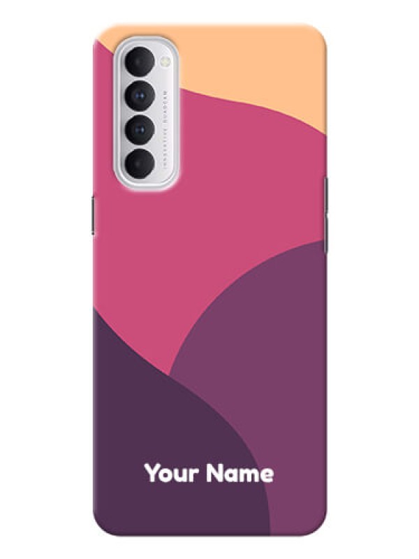 Custom Reno 4 Pro Custom Phone Covers: Mixed Multi-colour abstract art Design