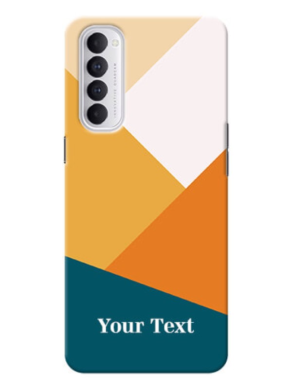 Custom Reno 4 Pro Custom Phone Cases: Stacked Multi-colour Design