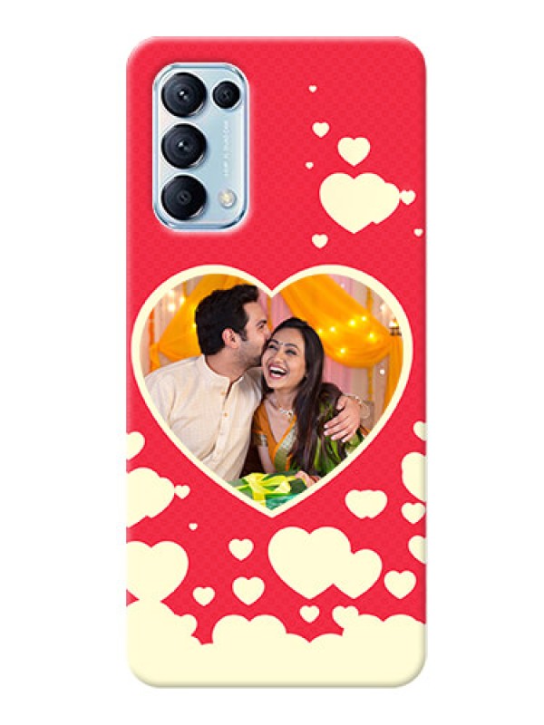 Custom Reno 5 Pro 5G Phone Cases: Love Symbols Phone Cover Design