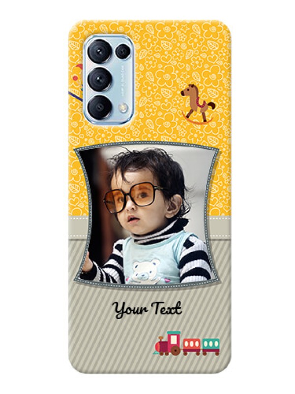 Custom Reno 5 Pro 5G Mobile Cases Online: Baby Picture Upload Design