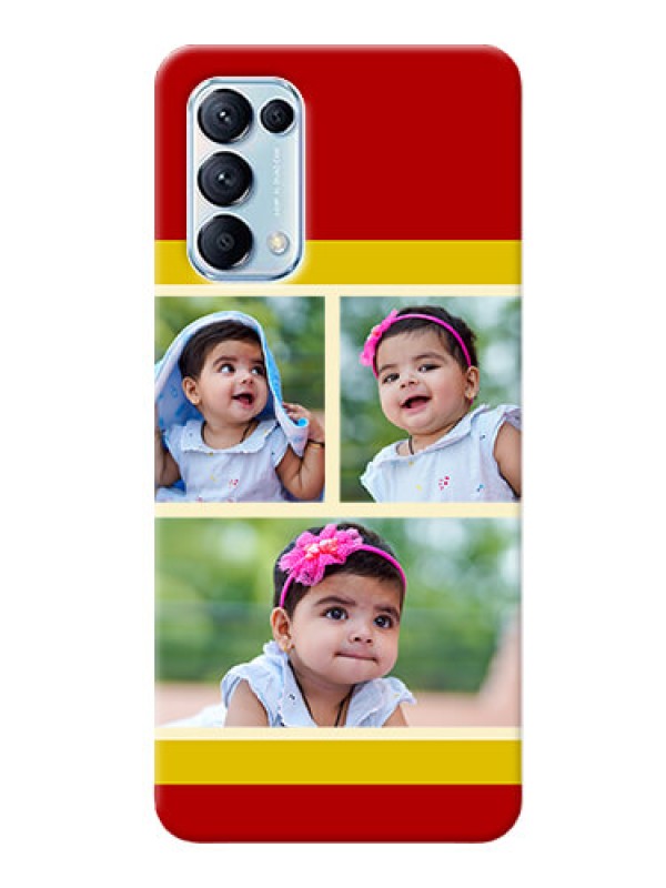 Custom Reno 5 Pro 5G mobile phone cases: Multiple Pic Upload Design