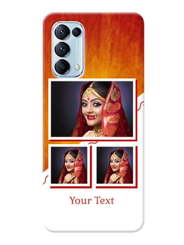 Custom Reno 5 Pro 5G Personalised Phone Cases: Wedding Memories Design  