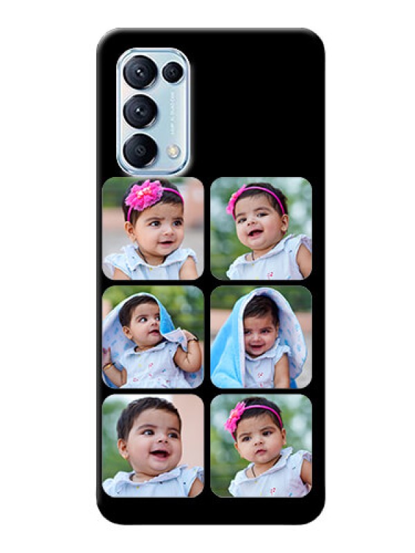 Custom Reno 5 Pro 5G mobile phone cases: Multiple Pictures Design