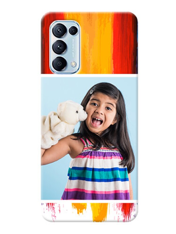 Custom Reno 5 Pro 5G custom phone covers: Multi Color Design