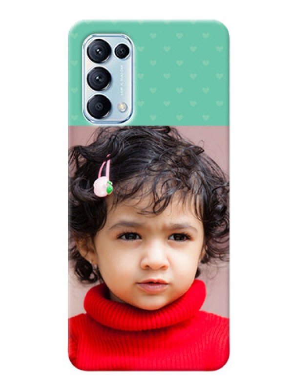 Custom Reno 5 Pro 5G mobile cases online: Lovers Picture Design