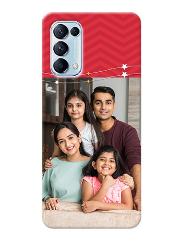 Custom Reno 5 Pro 5G customized phone cases: Happy Family Design