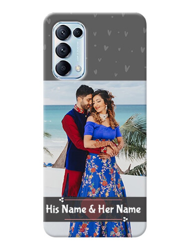 Custom Reno 5 Pro 5G Mobile Covers: Buy Love Design with Photo Online