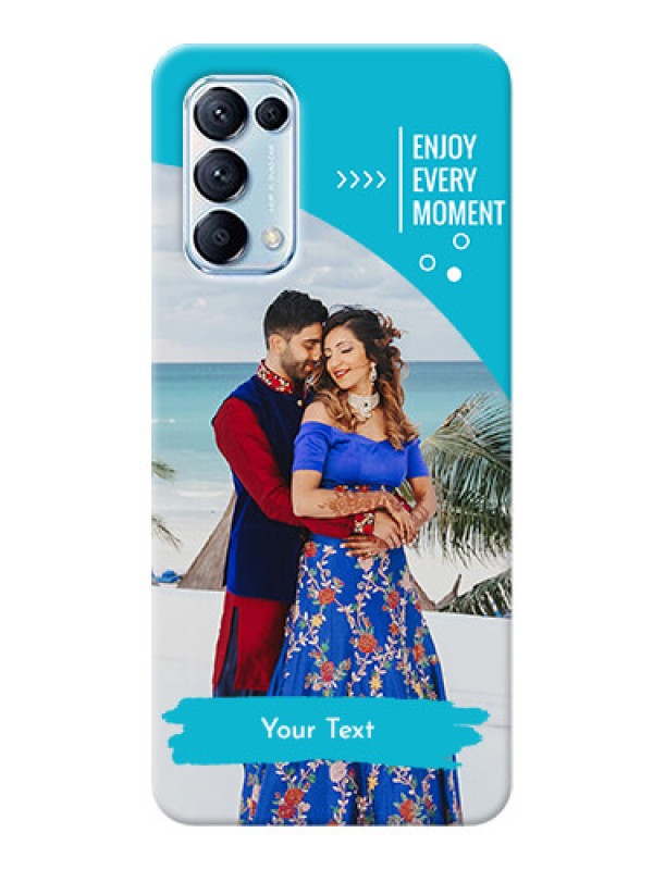 Custom Reno 5 Pro 5G Personalized Phone Covers: Happy Moment Design