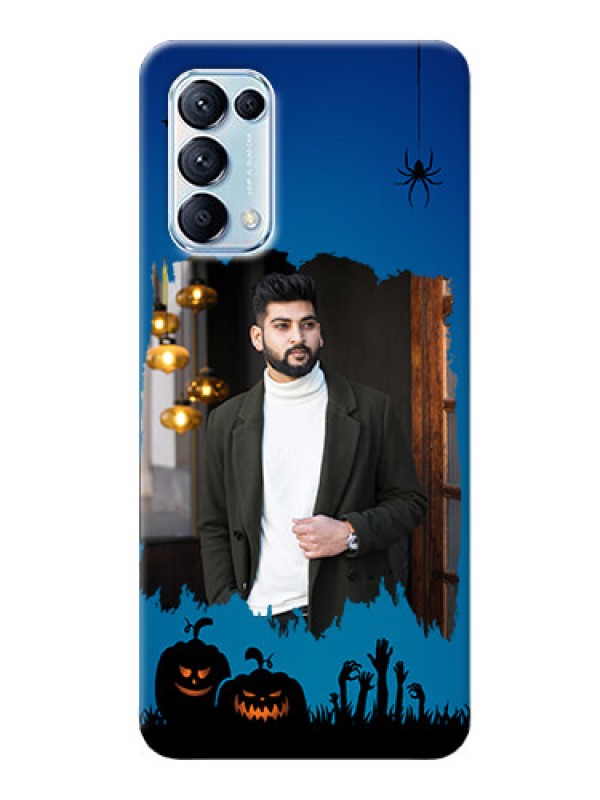 Custom Reno 5 Pro 5G mobile cases online with pro Halloween design 