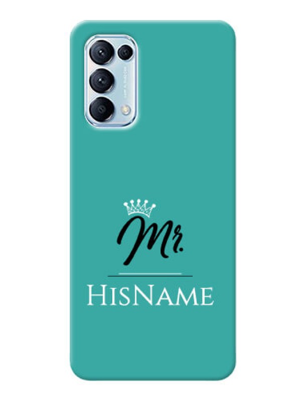 Custom Reno 5 Pro 5G Custom Phone Case Mr with Name