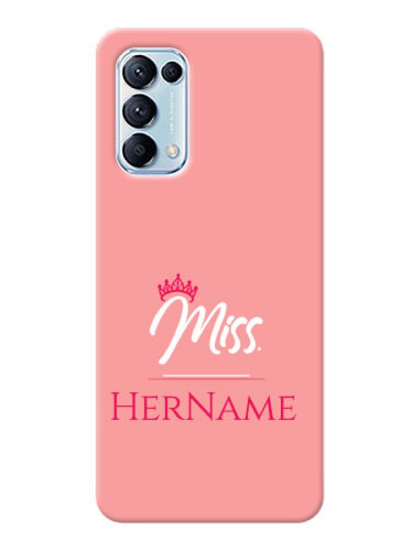Custom Reno 5 Pro 5G Custom Phone Case Mrs with Name