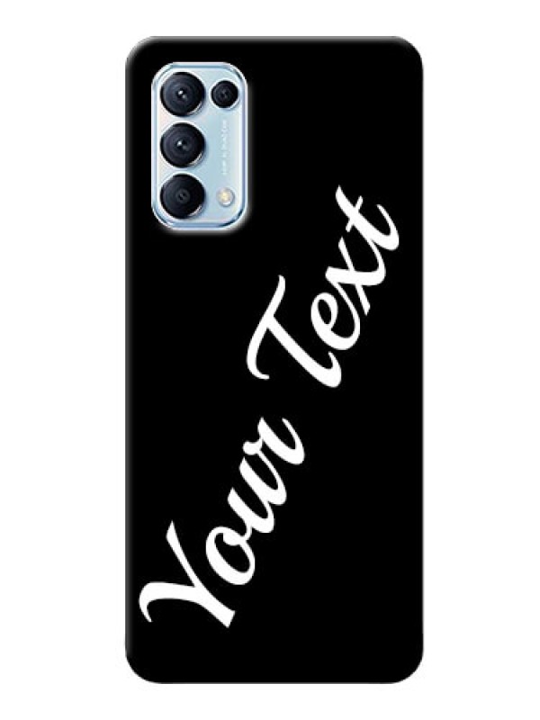 Custom Reno 5 Pro 5G Custom Mobile Cover with Your Name