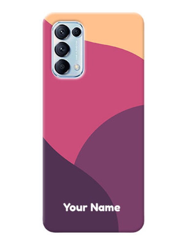 Custom Reno 5 Pro Custom Phone Covers: Mixed Multi-colour abstract art Design
