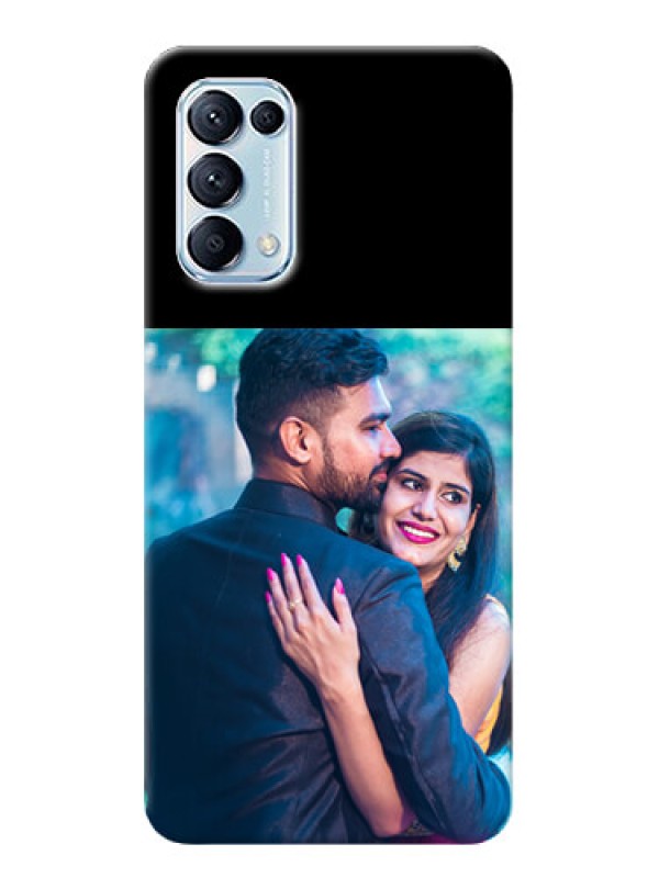 Custom Oppo Reno 5 Pro Custom Hard Phone Case - Upload Full Picture With Custom Color Design