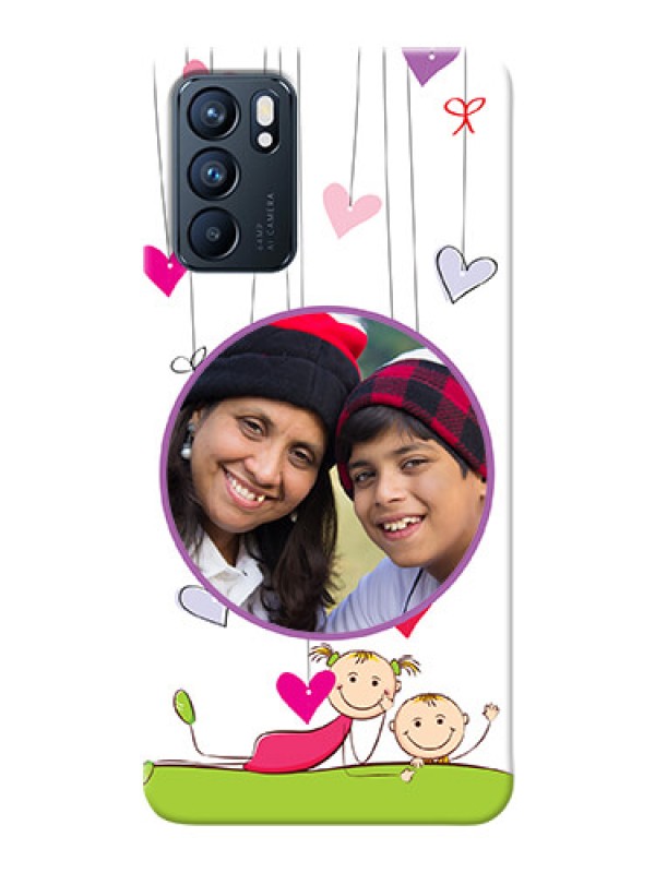 Custom Reno 6 5G Mobile Cases: Cute Kids Phone Case Design