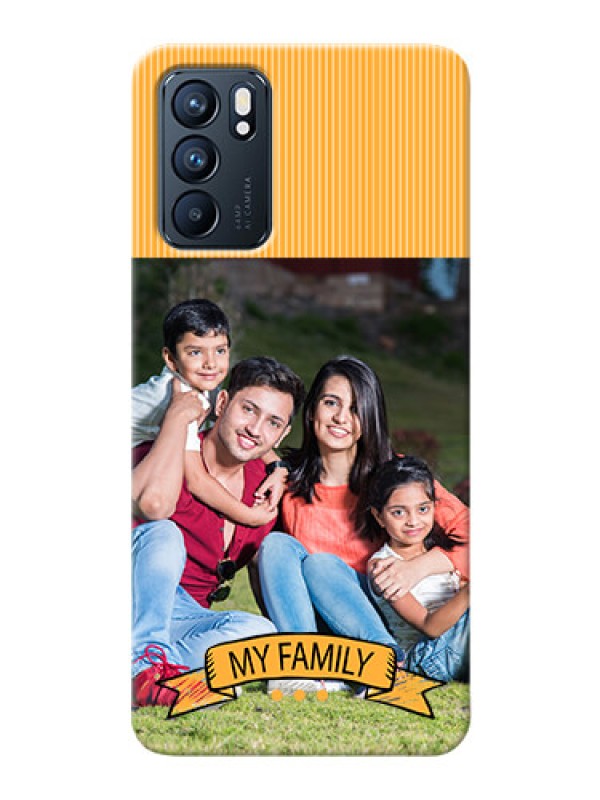 Custom Reno 6 5G Personalized Mobile Cases: My Family Design