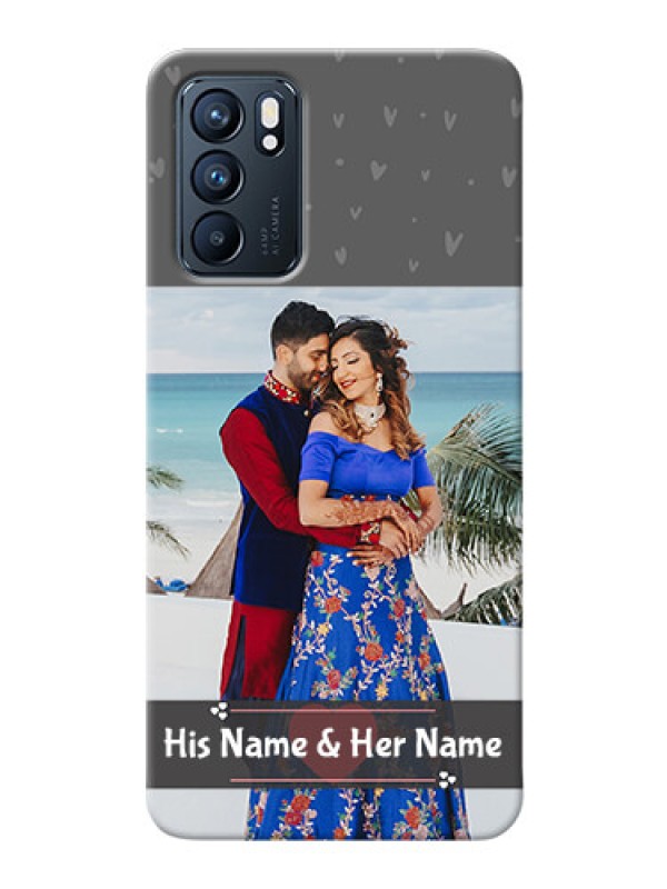 Custom Reno 6 5G Mobile Covers: Buy Love Design with Photo Online
