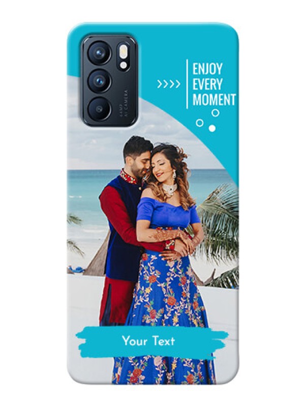 Custom Reno 6 5G Personalized Phone Covers: Happy Moment Design