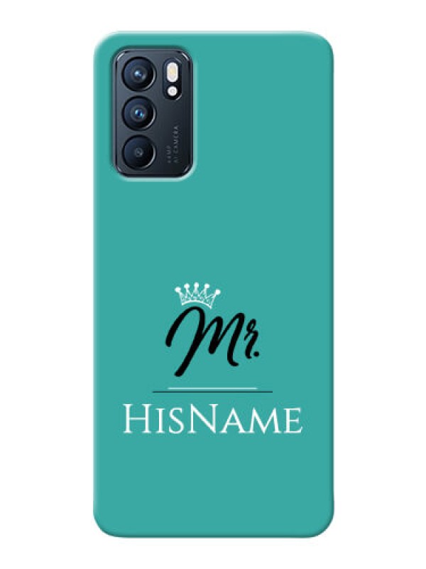 Custom Reno 6 5G Custom Phone Case Mr with Name