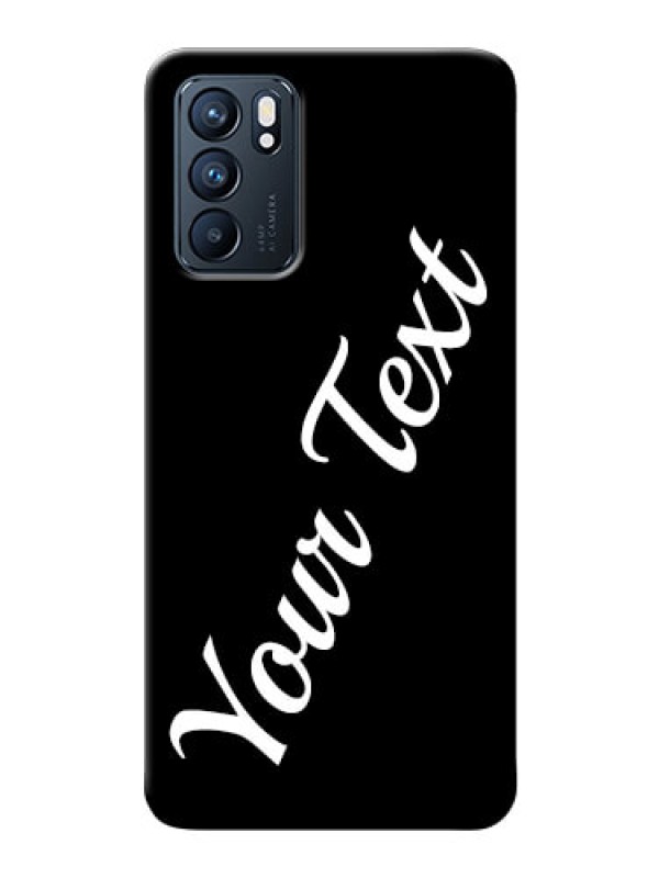 Custom Reno 6 5G Custom Mobile Cover with Your Name