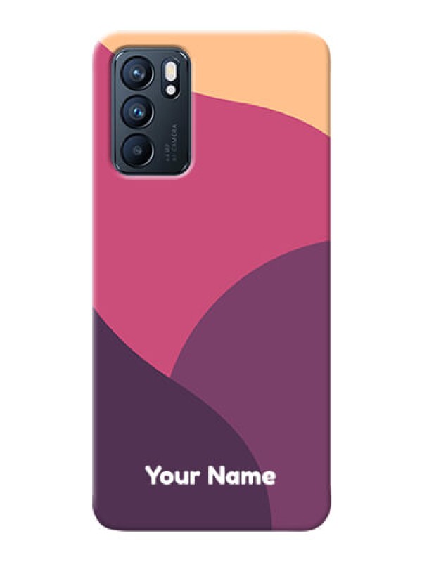 Custom Reno 6 5G Custom Phone Covers: Mixed Multi-colour abstract art Design