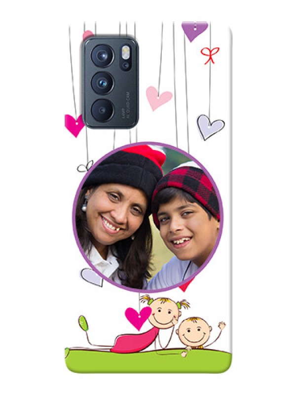Custom Reno 6 Pro 5G Mobile Cases: Cute Kids Phone Case Design