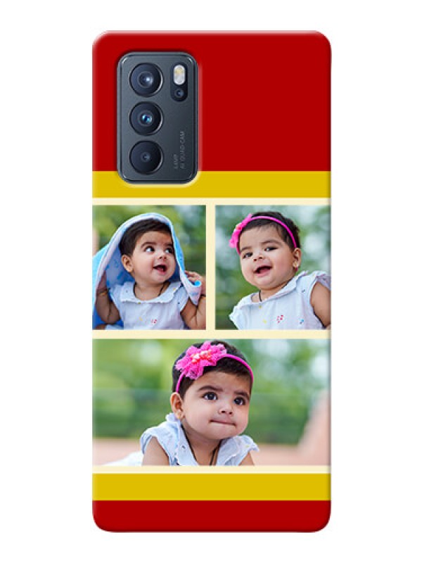 Custom Reno 6 Pro 5G mobile phone cases: Multiple Pic Upload Design