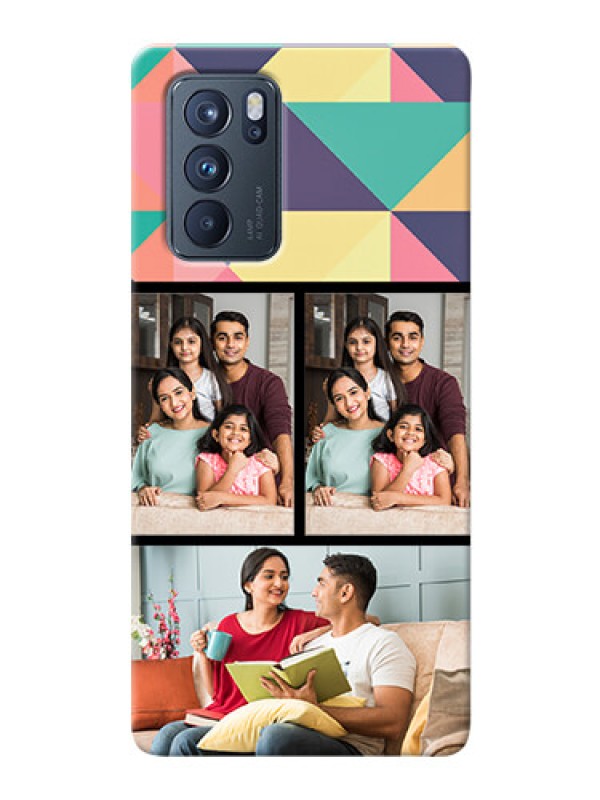 Custom Reno 6 Pro 5G personalised phone covers: Bulk Pic Upload Design